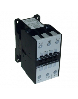 Contactor 3 Pole Open 37kW 74A AC3, 110V AC Coil Overload = MCOR-3-
