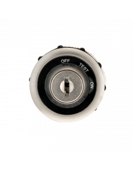 3 Position (on/test/off) keyswitch