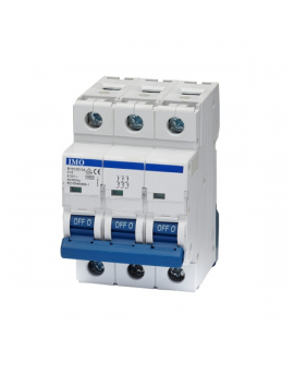 MCB 3 pole 63 amp C curve