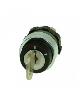 2-Position Spring Put Keyswitch - removable in one pos.