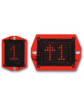 2 Segment Dot Matrix Indicator (Discrete and Binary Inputs)