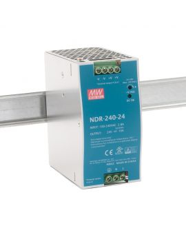 NDR 240 Watt Economical DIN Rail Power Supply (24~48V DC)