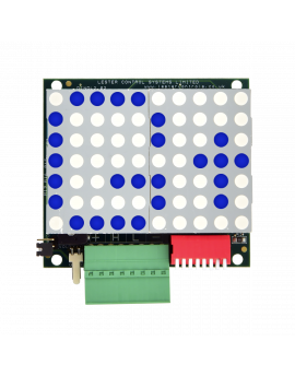 Blue 2-Digit Dot Matrix Indicator