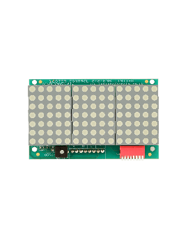 TC3 50 3-Digit Dot Matrix Indicator c/w Rear Terminals